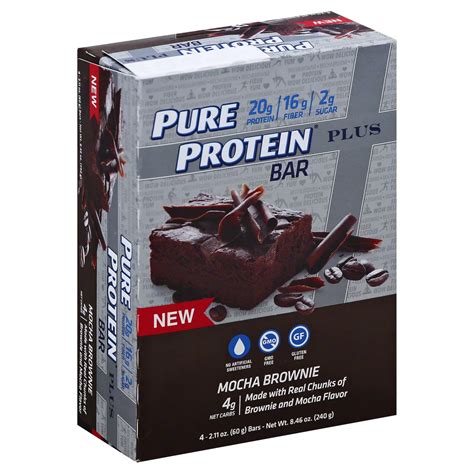 Pure Protein Bar Mocha Brownie Shop Granola And Snack Bars At H E B