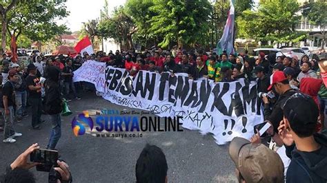 Ratusan Suporter Gabungan Gelar Aksi Solidaritas Soal Suporter Timnas