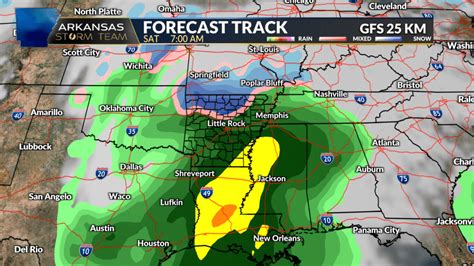 Arkansas Storm Team Weather Blog: A chance of snow in Arkansas Friday ...