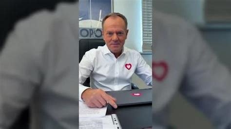 Donald Tusk Przewodnicz Cy Po Odpowiada Mateuszowi Morawieckiemu