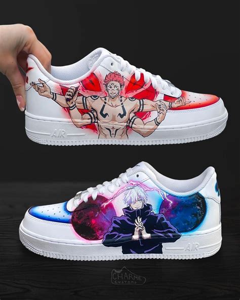 Jujutsu Kaisen Air Force Custom Personalized Shoes Custom Shoes