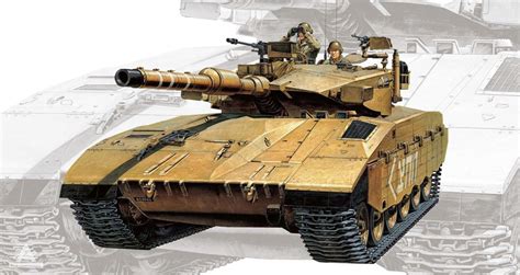 Bachmann Europe Plc Israeli Army Idf Merkava Mk Iii Main Battle Tank