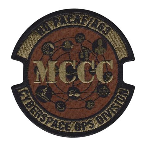 Hq Pacaf A3 6 Mccc Team Ocp Patch Headquarter Pacific Air Forces Patches