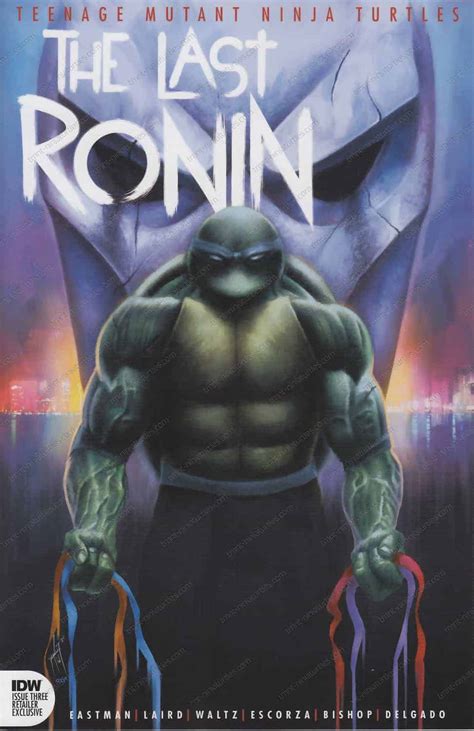 IDW TMNT The Last Ronin 03 1st Cover RE Wicked Gator Comics