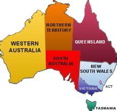 Australian States Map Hr Industry Interviews