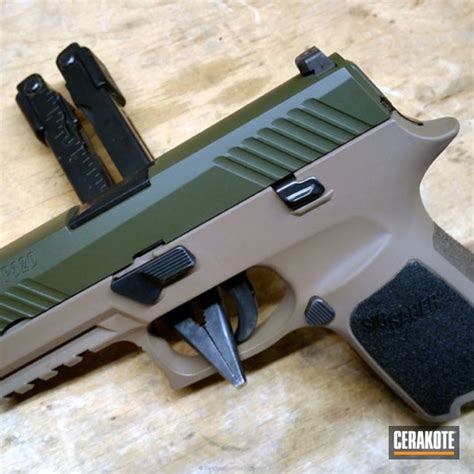 H 265 Flat Dark Earth And H 240 Mil Spec Od Green By Web User Cerakote