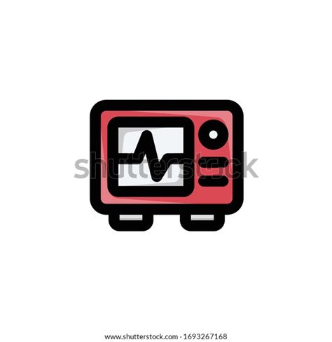 Cardiogram Icon Medical Symbol Stock Vector Royalty Free 1693267168