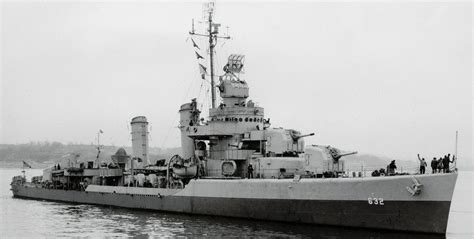 List Of Gleaves Class Destroyers Warships History