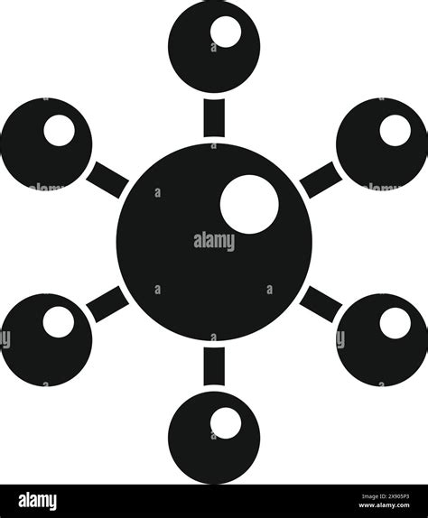 Minimalistic And Modern Abstract Network Connectivity Icon Graphic With