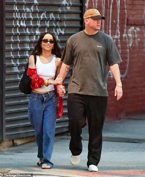 Zoe Kravitz And Channing Tatum Look Very Much In Love As They Hold