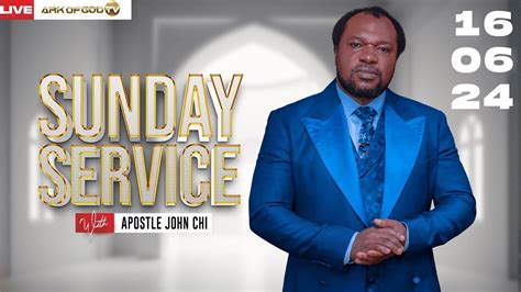 The Agcom Sunday Service Broadcast With Apostle John Chi