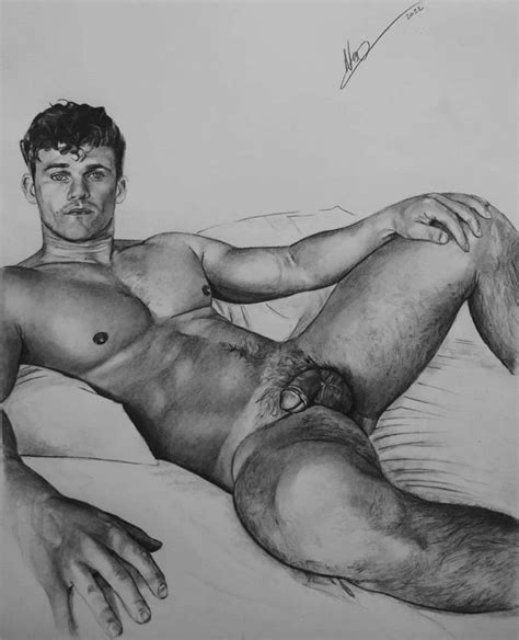 Desnudo Masculino Por El Artista Neil Rca Phnix