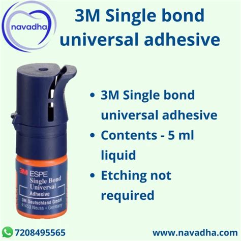 Dental Consumables 3m Single Bond Universal Adhesive For Clinical 0