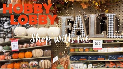 Fall 2022 Hobby Lobby Shop With Me YouTube