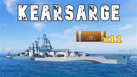 World Of WarShips Kearsarge 1 Kills 331K Damage YouTube