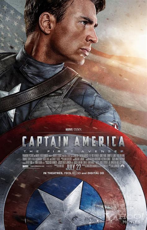 Chris Evans CAPTAIN AMERICA: THE FIRST AVENGER Poster