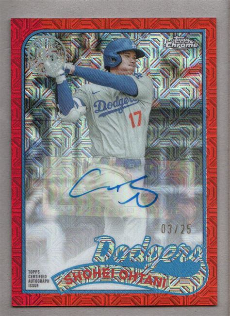 2024 Topps Baseball S2 Silver Pack Chrome Orange 2T89C 1 Shohei Ohtani