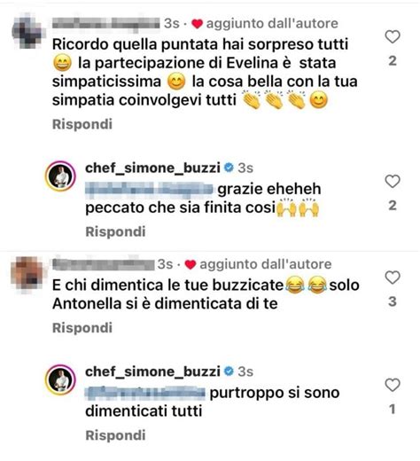 Chef Simone Buzzi Fuori da È sempre mezzogiorno senza spiegazioni