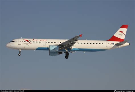 OE LBC Austrian Airlines Airbus A321 111 Photo by Björn Wylezich ID