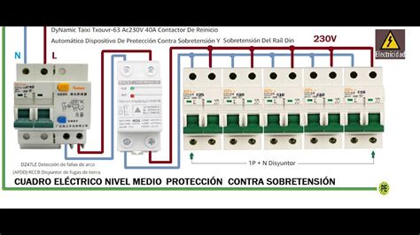 Cuadro El Ctrico Nivel Medio Protecci N Contra Sobretensi N Cuadro