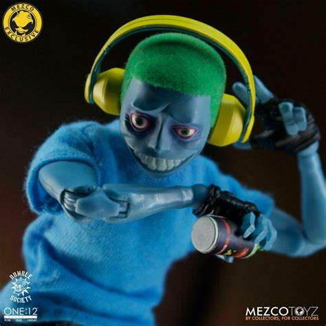 Mezco One12 Collective Hoodz Vapor Rumble Society Figure Kapow Toys