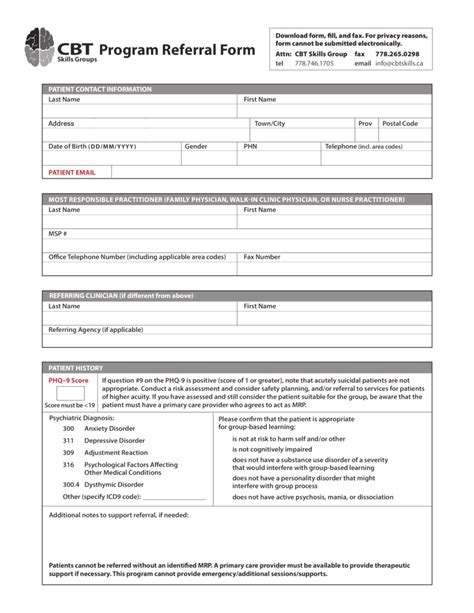 CBT Program Referral Form BC Provincial 2021 The Oscar Galaxy