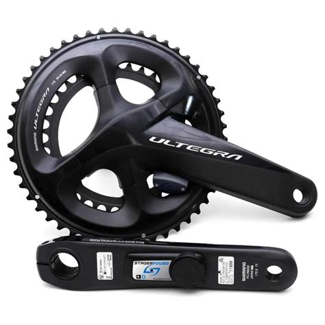 Stages Cycling Shimano Ultegra R8000 Crankset Power Meter Black Bikeinn