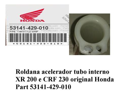 Roldana Acelerador Tubo Interno Xr Crf Original Hond Mercadolivre