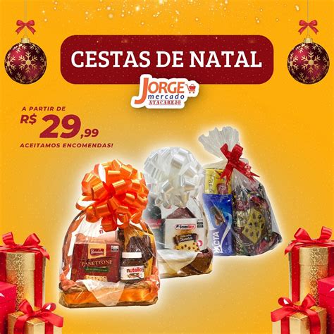 OFERTAS especiais de Natal e muitos prêmios no Jorge Mercado Atacarejo