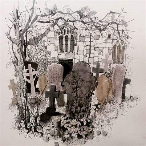 Graveyard Drawing At Getdrawings Free Download