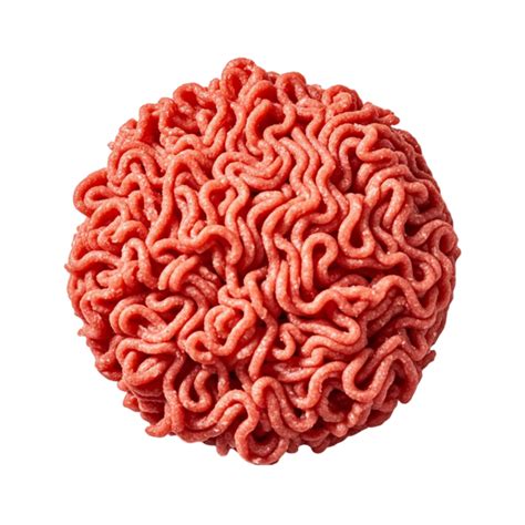 raw ground beef  png