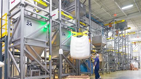 Goya Foods Ups Output With Automated Bulk Bag Dischargers Youtube