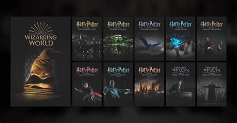 Wizarding World (of Harry Potter) Collection : r/PlexPosters