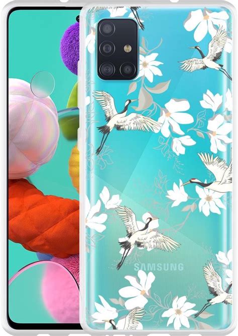 Samsung Galaxy A51 Hoesje White Bird Designed By Cazy Bol