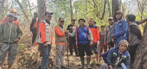 Kerahkan Warga Setempat Karthula Di Kawasan Belong Berhasil Dipadamkan