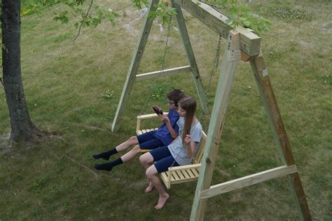 Creative Chicks: A-Frame Porch Swing Frame