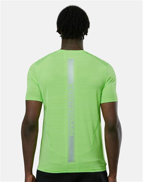 Monterrain Mens Lyder 2 0 Space Dye T Shirt Green Life Style Sports IE