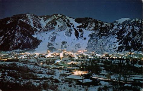 Aspen Colorado at Night