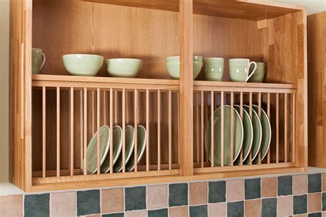 Wooden Kitchen Plate Rack Cabinet Vasagle Bathroom Floor Storage