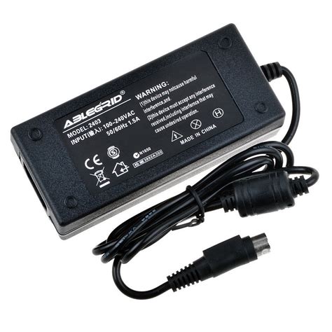 4 Pin Acdc Adapter For Vantec Nexstar 3 Nst 380su3 Bk External Hdd Hd 5v 12v Ebay