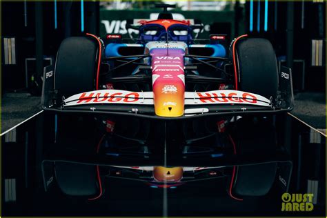 Formula 1 S Daniel Ricciardo Yuki Tsunoda Unveil Colorful New RB Car