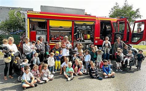 À Saint Renan les Canailloux en visite chez les pompiers Le Télégramme