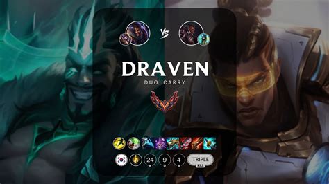 Draven ADC Vs Lucian KR Grandmaster Patch 13 10 YouTube