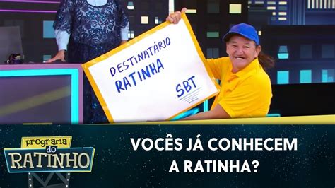 Marquito Vestiu O Apresentador Ratinho De Mulher Programa Do Ratinho