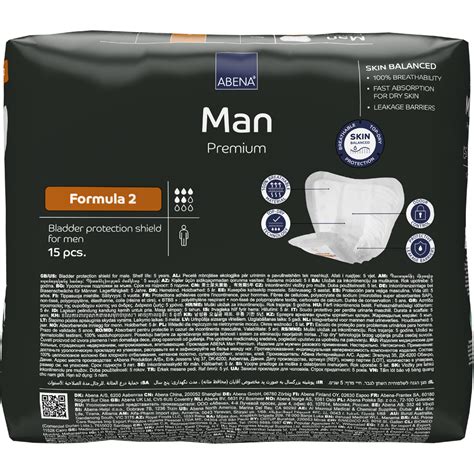 Abena Man Formula 2 Man Pads 1000021336 Best Incontinence Care