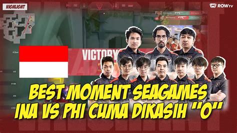 INA VS PHI SEMIFINAL SEA GAMES GAME 1 HIGHLIGHT YouTube