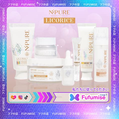 Npure Licorice Series Brightening The Light Cleanser Milky