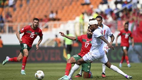 Can 2024 Une énorme Bagarre A éclaté à La Fin Du Match Entre Le Maroc Et La Rd Congo