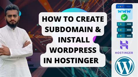 How To Create Subdomain And Install WordPress On Subdomain In Hostinger