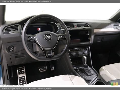 Storm Gray Interior Photo For The 2019 Volkswagen Tiguan Sel R Line 4motion 136833349